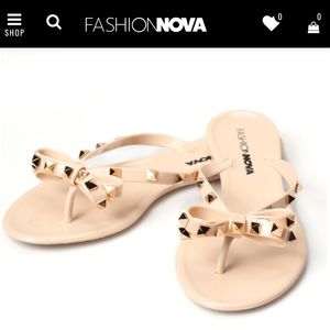 Studded Bow Sandals (Valentino Dupes)